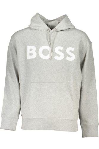 HUGO BOSS FÉRFI SZÜRKE CIPZÁZATLAN PÓLÓ