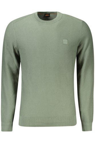 HUGO BOSS FÉRFI PULÓVER, ZÖLD