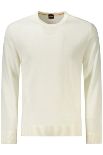 HUGO BOSS FÉRFI FEHÉR PULÓVER