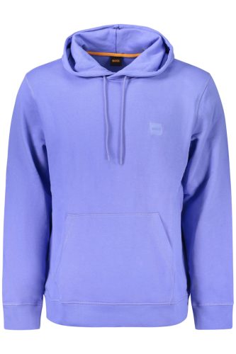 HUGO BOSS FÉRFI CIPZZÁROS PULÓZÓ, KÉK
