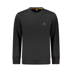 HUGO BOSS FÉRFI FEKETE cipzárral zárható pulóver