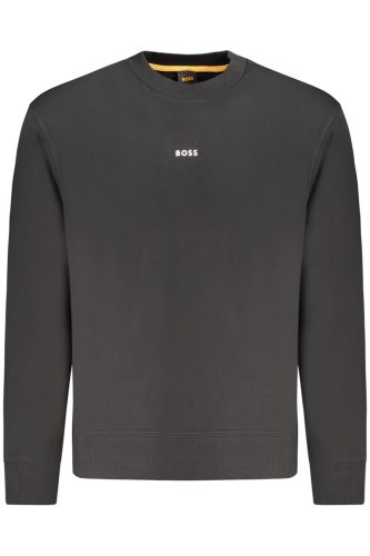 HUGO BOSS FÉRFI FEKETE cipzárral zárható pulóver