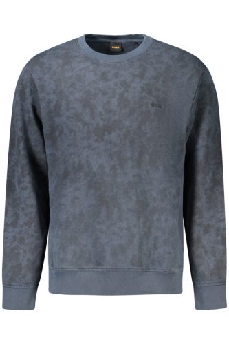 HUGO BOSS FÉRFI CIPZZÁROS PULÓZÓ, KÉK