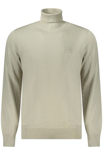 HUGO BOSS FÉRFI BÉZS PULÓVER