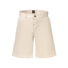 BOSS FÉRFI BÉZS BERMUDA RÖVIDNADRÁG