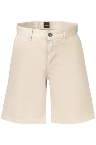BOSS FÉRFI BÉZS BERMUDA RÖVIDNADRÁG