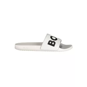 BOSS FOOTWEAR FÉRFI FEHÉR PAPUCS