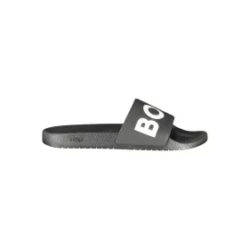 BOSS FOOTWEAR FÉRFI FEKETE PAPUCS