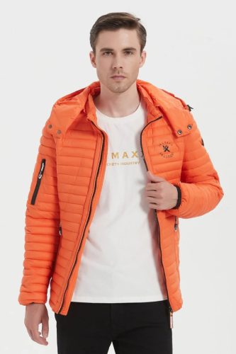 MAXX DIVATOS FÉRFI KABÁT NARANCS