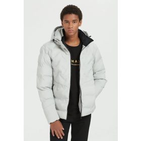 MAXX DIVATOS FÉRFI KABÁT VILÁGOSSZÜRKE