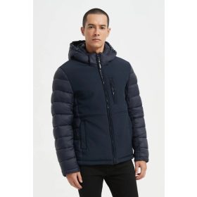 MAXX DIVATOS FÉRFI KABÁT SÖTÉTKÉK