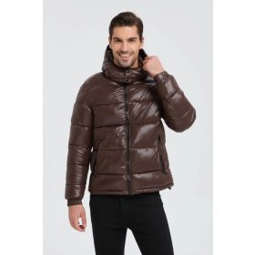 MAXX DIVATOS FÉRFI KABÁT BARNA