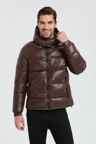 MAXX DIVATOS FÉRFI KABÁT BARNA