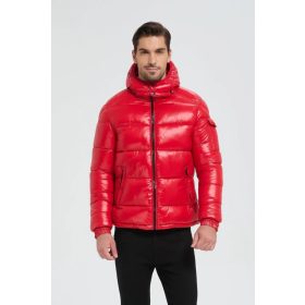 MAXX DIVATOS FÉRFI KABÁT PIROS