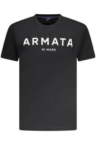 ARMATA DI MARE RÖVID UJJÚ FÉRFI FEKETE PÓLÓ