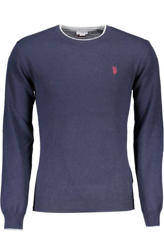 US POLO FÉRFI KÉK PULÓVER