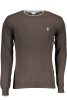 US POLO BROWN FÉRFI PULÓVER