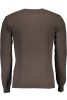 US POLO BROWN FÉRFI PULÓVER