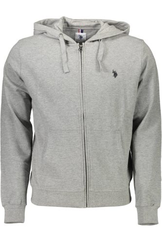 US POLO GRAY FÉRFI PULÓPÓL cipzárral