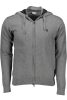 US POLO CARDIGAN MAN GREY