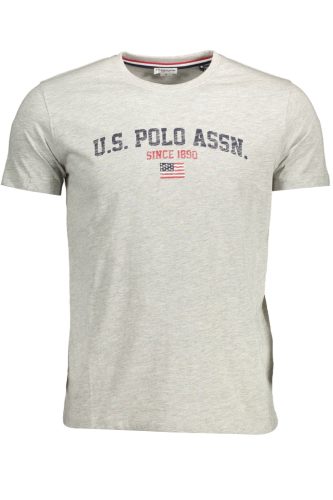 US POLO RÖVID UJJÚ PÓLÓ FÉRFI SZÜRKE
