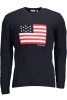 US POLO PULÓVER FÉRFI KÉK