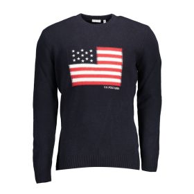 US POLO PULÓVER FÉRFI KÉK