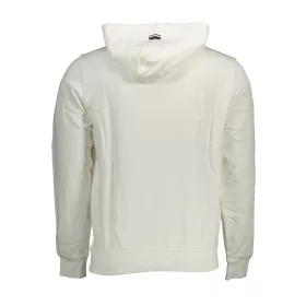 US POLO ASSN. FÉRFI FEHÉR CIPZÁROS PULÓVER
