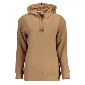 US POLO ASSN. NŐI BARNA CIPZÁROS PULÓVER