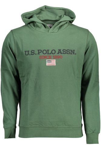 US POLO PULÓPÓL cipzár NÉLKÜL ZÖLD EMBER