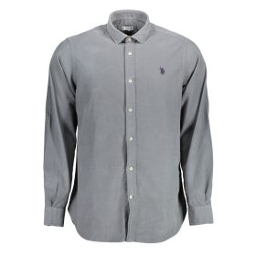 Amerikai hosszú ujjú férfi póló, kék