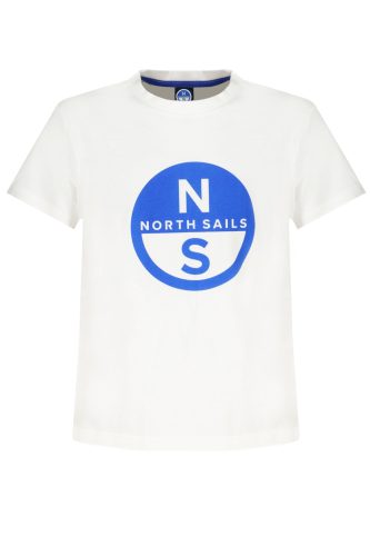 NORTH SAILS FEHÉR, RÖVID UJJÚ PÓLÓ GYERMEKEKNEK