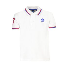 NORTH SAILS FEHÉR RÖVID UJJÚ PÓLÓ GYERMEKEKNEK NORTH SAILS FEHÉR RÖVID UJJÚ PÓLÓ GYERMEKEKNEK