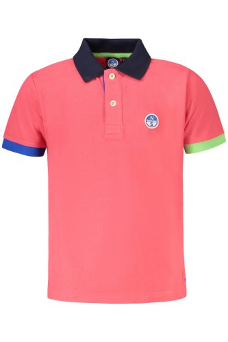 NORTH SAILS POLO RÖVID UJJÚ GYERMEK RÓZSASZÍN