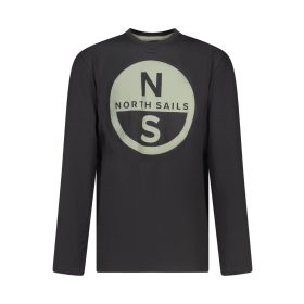 NORTH SAILS GYEREK HOSSZÚ UJJÚ PÓLÓ, FEKETE