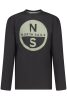 NORTH SAILS GYEREK HOSSZÚ UJJÚ PÓLÓ, FEKETE