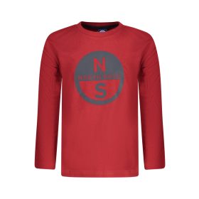 NORTH SAILS GYEREK HOSSZÚ UJJÚ PÓLÓ, PIROS