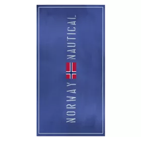 NORVÉGIA 1963 UNISEX BLUE STRANDTÖRLŐ