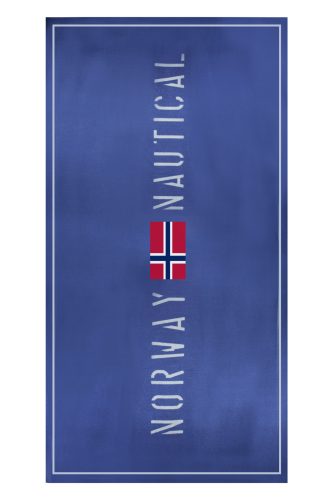 NORVÉGIA 1963 UNISEX BLUE STRANDTÖRLŐ