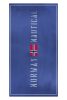 NORVÉGIA 1963 UNISEX BLUE STRANDTÖRLŐ