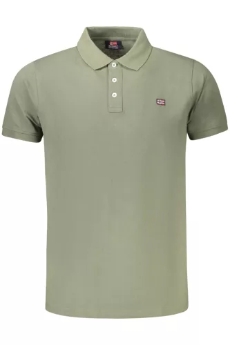 NORVÉGIA 1963 FÉRFI RÖVID UJJÚ POLO GREEN