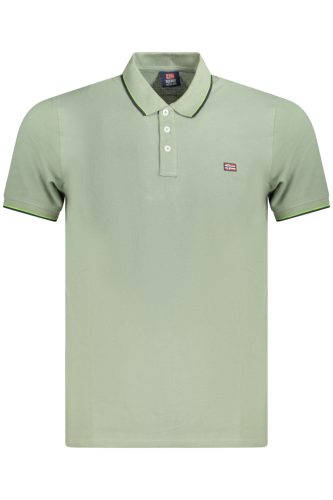 NORVÉGIA 1963 FÉRFI RÖVID UJJÚ POLO GREEN