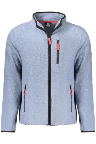 NORWAY 1963 FÉRFI KÉK CIPZÁROS PULÓVER