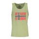 NORVÉGIA 1963-AS GREEN MEN'S TANK FELSŐ