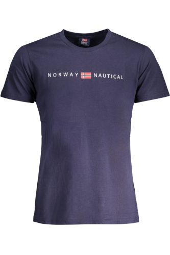 NORVÉGIA 1963 FÉRFI RÖVID UJJÚ PÓLÓ, KÉK