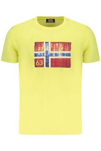 NORVÉGIA 1963 SÁRGA FÉRFI RÖVID UJJÚ PÓLÓ