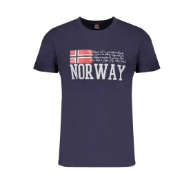 NORVÉGIA 1963 FÉRFI RÖVID UJJÚ PÓLÓ, KÉK
