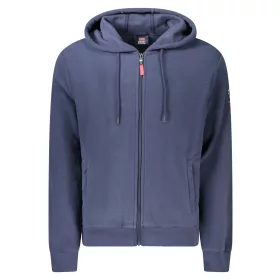 NORWAY 1963 FÉRFI KÉK CIPZÁROS PULÓVER