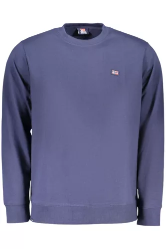 NORWAY 1963 FÉRFI KÉK CIPZÁROS PULÓVER