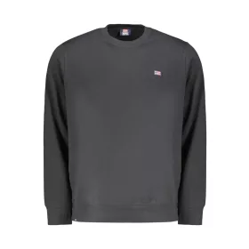 NORWAY 1963 FÉRFI FEKETE CIPZÁROS PULÓVER